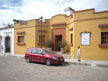 There are French cars in Mexico, including Peugeots, Renaults and Citro&#228;ns.  This is a Peugeot station wagon.