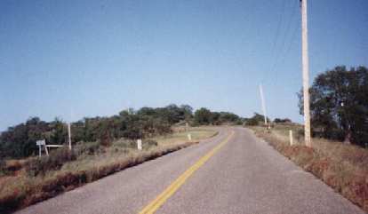 winding road, trees, yellow grass, 1999 Central Coast Double Century