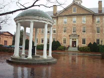 Old water well at UNC.