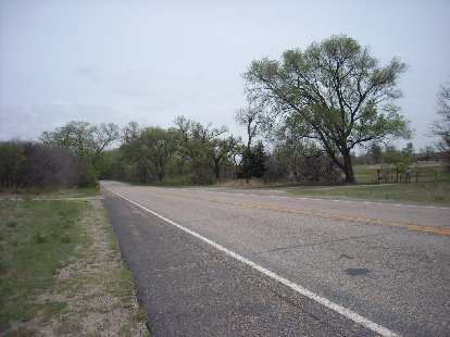 The scenery in the Texas panhandle was pretty nice.