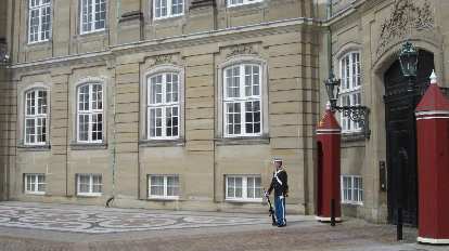 A guard at the Royal Palace.