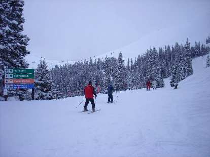There are plenty of green runs at Copper Mountain, most of which are well marked.