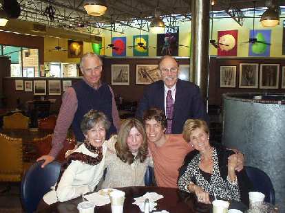 We met with some of Dan's family and friends at George's Garage (a diner) the next day. (11 Feb 2007) We met with some of Dan's family and friends at George's Garage (a diner) the next day.