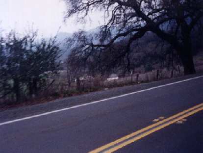 side of road, 1999 Davis 200k Brevet
