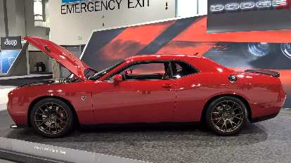 Red 2016 Dodge Challenger Hellcat. Red 2016 Dodge Challenger Hellcat.