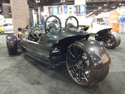 The all-electric Edison by Vanderhall Motor Works. The all-electric Edison by Vanderhall Motor Works.