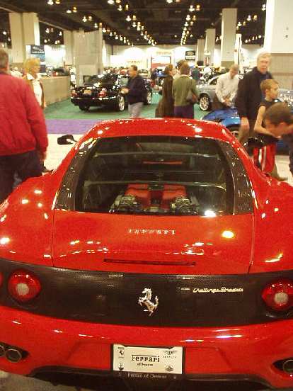 Even more gorgeous was the engine of the Ferrari Challenger Stradata. Even more gorgeous was the engine of the Ferrari Challenger Stradata.