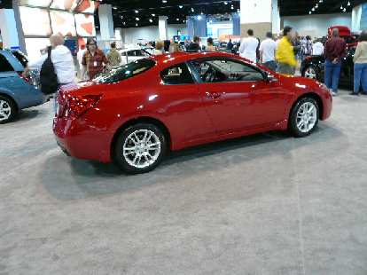 The Nissan Altima coupe was very impressive... sporty, stylish and upscale.