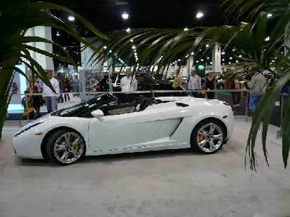 The Lamborghini Gallardo roadster is gorgeous.
