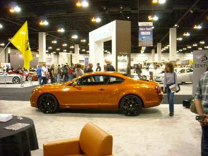 A Bentley Continental GT with 2+2 seating. A Bentley Continental GT with 2+2 seating.