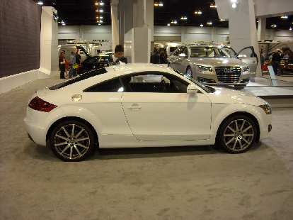 The second generation Audi TT. I actually thought the interior of mine (a first-gen) was far more inspired than this one's. The second generation Audi TT. I actually thought the interior of mine (a first-gen) was far more inspired than this one's.