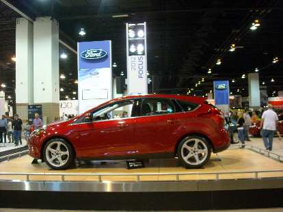 The new Ford Focus looked great. The new Ford Focus looked great.