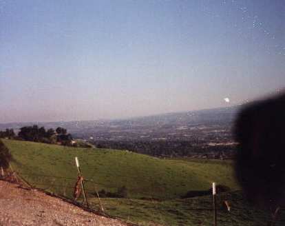 The view from Sierra Rd. during the 1999 Devil Mountain Double Century.