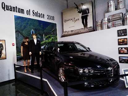 An Alfa Romeo as seen in Quantum of Solace (2008). An Alfa Romeo as seen in Quantum of Solace (2008).
