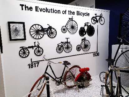 The evolution of the bicycle. The evolution of the bicycle.