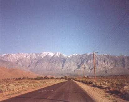 eastern Sierra mountains, Bishop