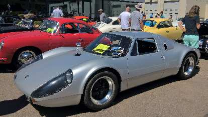 A silver 1965 Beck GTS. A silver 1965 Beck GTS.