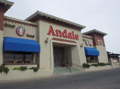 I had a very authentic Mexican lunch at Andale Fine Mexican Food.
