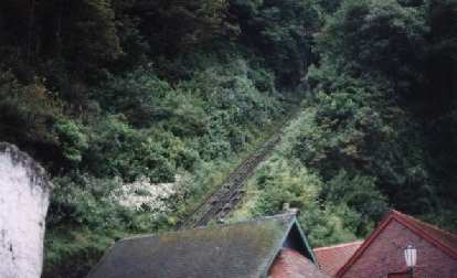 Lynmouth Incline. (15 Aug 2000) Lynmouth Incline.