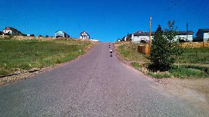 One of the steepest hills.