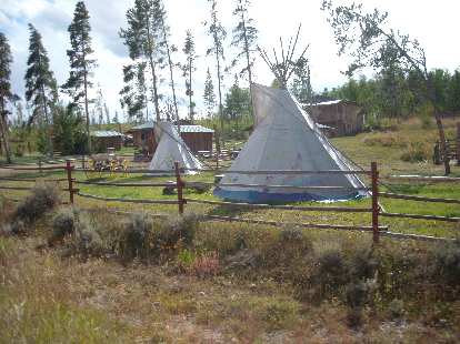Tepees.