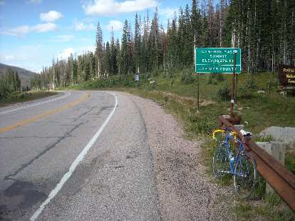 Back on top of Cameron Pass.