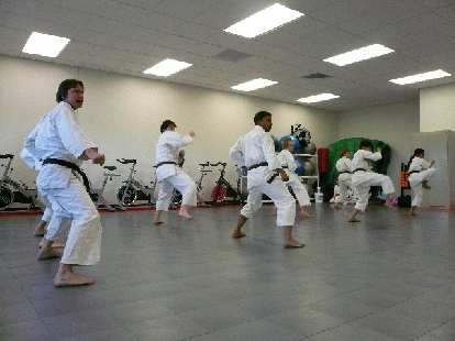 Karate demo. (01 Dec 2007) Karate demo.