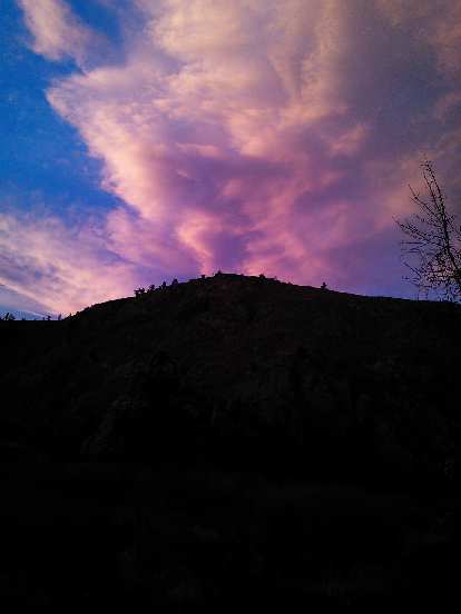 Pretty clouds.