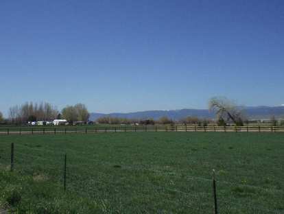 Lush and green land along the Front Range. Lush and green land along the Front Range.