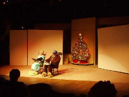 The final show I went to was "An Evening of Merry Madness" at the Bas Bleu Theatre. That also was pretty funny...