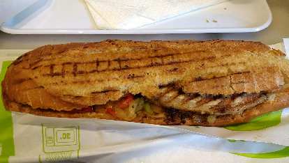 A bocadillo de pollo in Barcelona. (21 Sep 2017) A bocadillo de pollo in Barcelona.