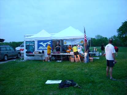 The starting area of the Free State Trail Races in Lawrence, KS. The starting area of the Free State Trail Races in Lawrence, KS.