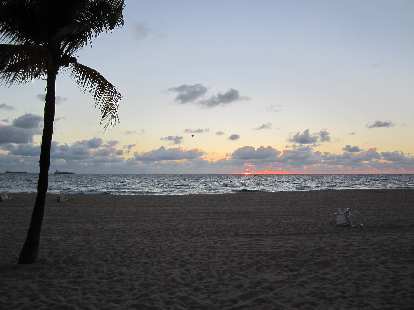 7:04 a.m. sunrise.
