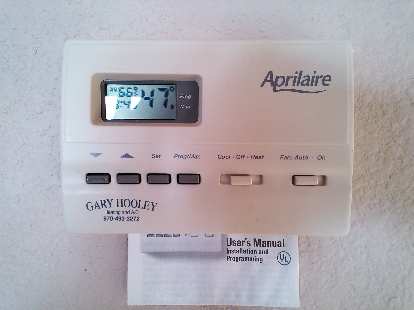Meanwhile, it was 47 degrees inside the house. Meanwhile, it was 47 degrees inside the house.