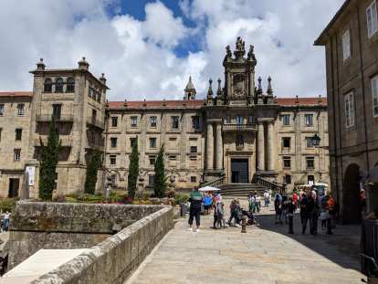 Monasterio de San Martín Pinario in Santiago de Compostela. (04 Aug 2021) Monasterio de San Martín Pinario in Santiago de Compostela.