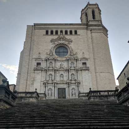 The Girona Cathedral.