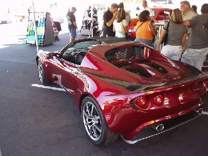 British iron was even there in the form of the 2005 Lotus Elise (which will be available in the States!)