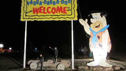 Flintstone's Bedrock City in Williams, AZ near the Grand Canyon. Flintstone's Bedrock City in Williams, AZ near the Grand Canyon.