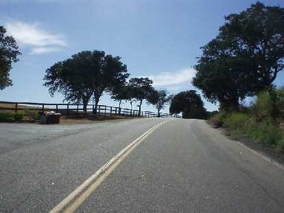 [Mile 89, 4:25 p.m.] Still more climbing, and not the last: getting closer to Paso Robles.