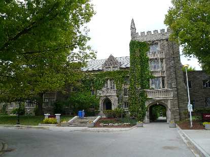 One of the original buildings at McMaster. One of the original buildings at McMaster.