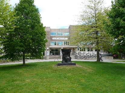 The McMaster University campus was very nice -- very green and tranquil. The McMaster University campus was very nice -- very green and tranquil.