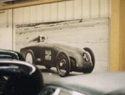 MG race car poster.