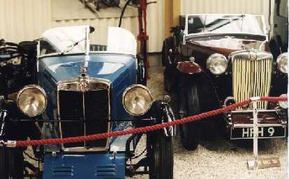 Early MG Midget and TA. Early MG Midget and TA.