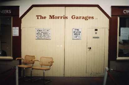 The Morris Garages - what 'MG' stands for. The Morris Garages - what 'MG' stands for.