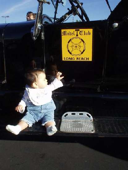 Emmalee on the running boards... Emmalee on the running boards...