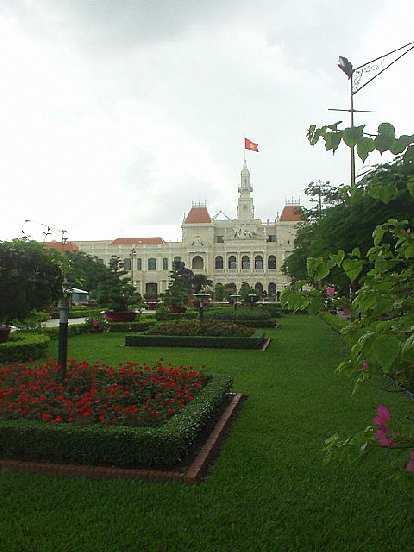 City Hall in Saigon.