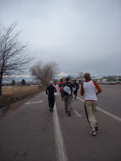 Running along Lincoln Avenue from Fort Collins Brewery to Odell's.