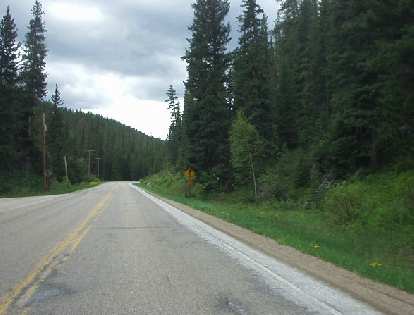 It featured lots of sweeping curves through the Black Hills of South Dakota.
