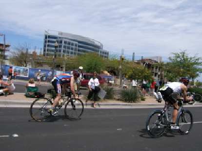 J.C. flying on the bike. Photo: Todd Aki. J.C. flying on the bike.
