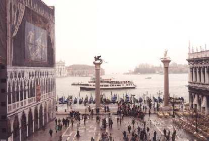 The Piazza San Marco.